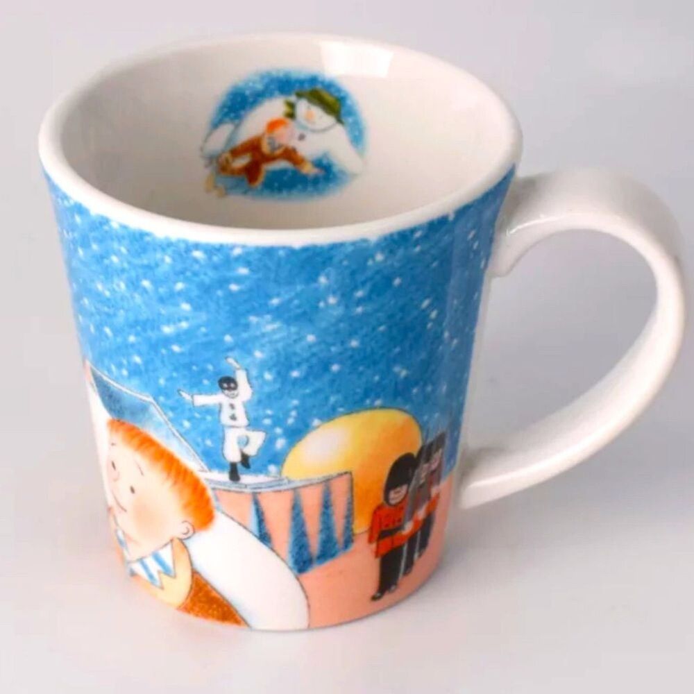 Small Coalport the Snowman children cup